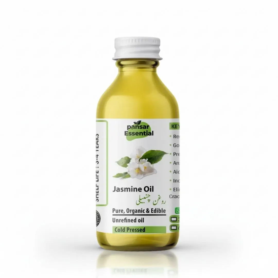 24-1.webp Jasmine Oil (Roghan Chambeli) – Stress Relief & Skin Care - Pansar Essential - Image 1
