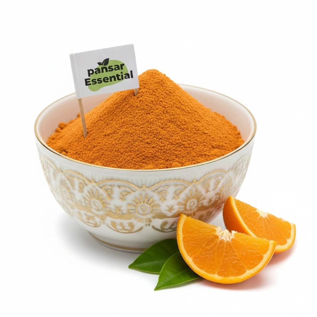 organic-orange-peel-powder-skin-brightening-pansar-essential.webp Pansar Essential Orange Peel Powder - Natural Vitamin C Glow - Image 1