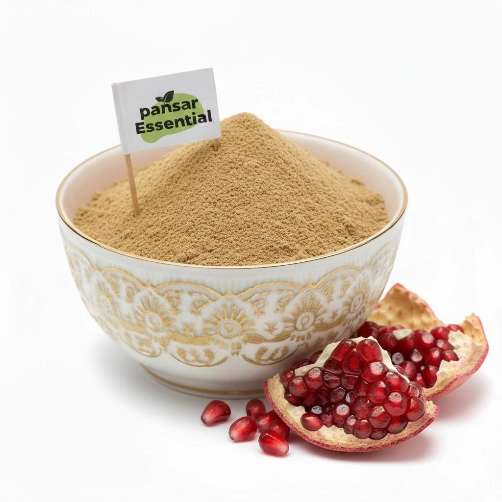 pomegranate-peel-powder-anti-aging-pansar-essential-2.webp Pansar Essential™ Pomegranate Peel Powder - Antioxidant Boost - Image 1